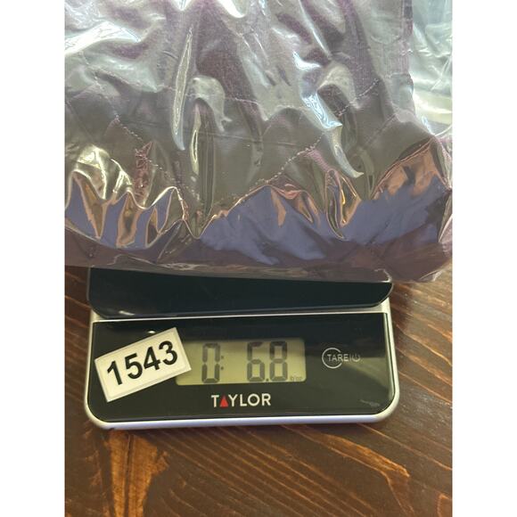 VTG 90s Y2K Ruffle Neck Tunic Sweater L Purple City Preppy Equestrian RL Vibes - Picture 13 of 13